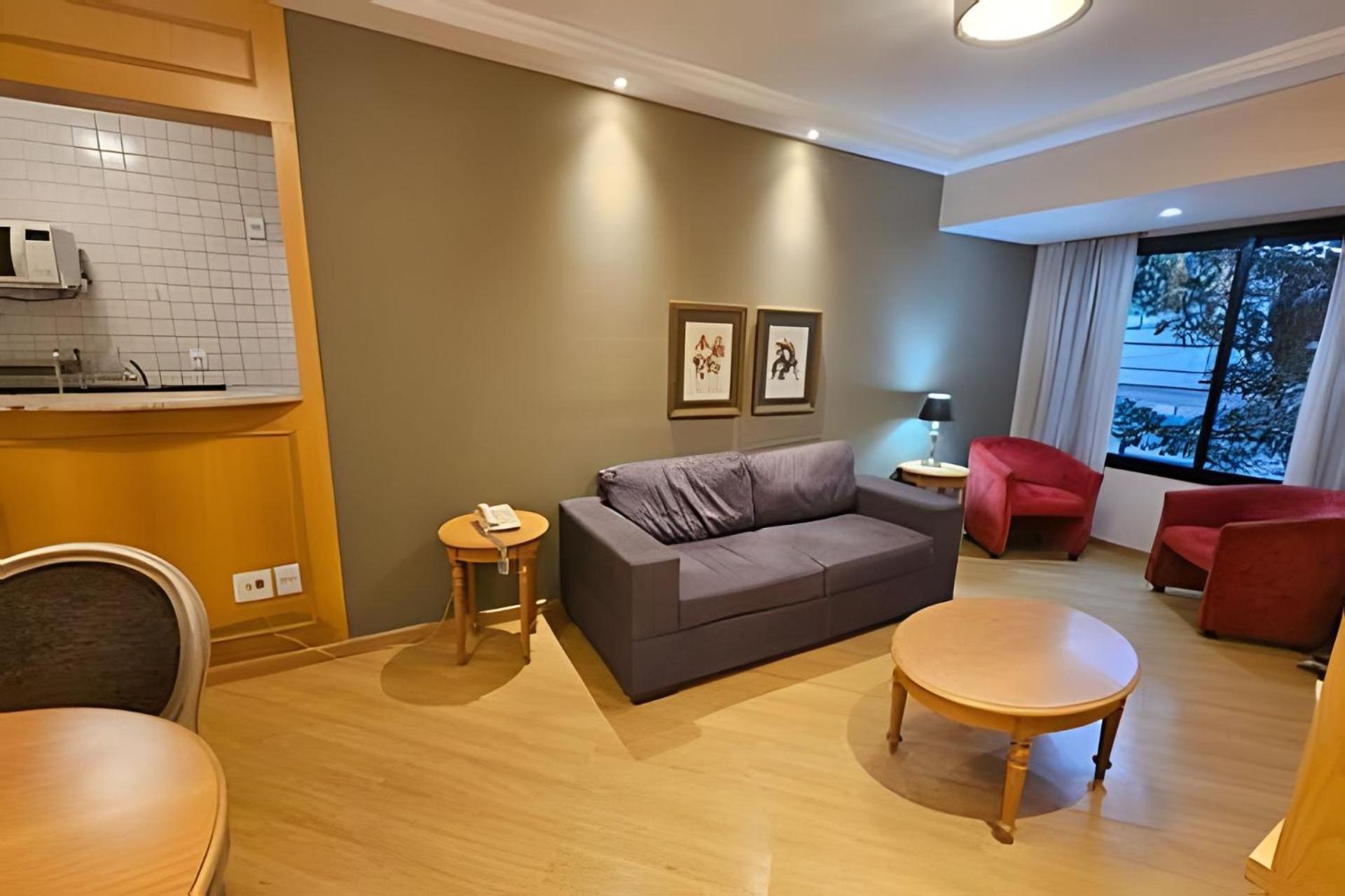 Apartamento Flat Com E Sala Em Moema Sp